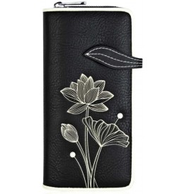 Espe HOPE RFID CLUTCH WALLET - Noir - HOPE CL$BLK