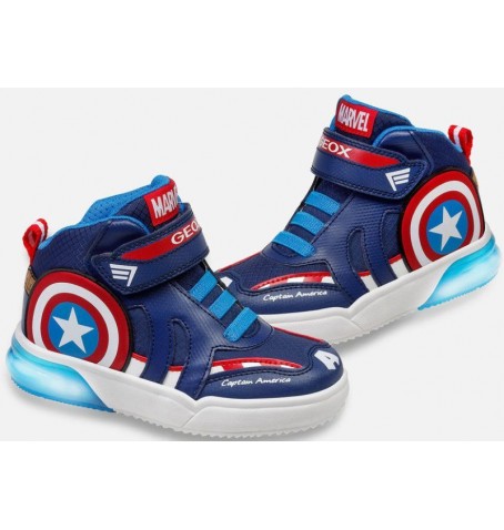 Geox GRAYJAY B.C J369YC - Bleu - J369YC$0735J04G