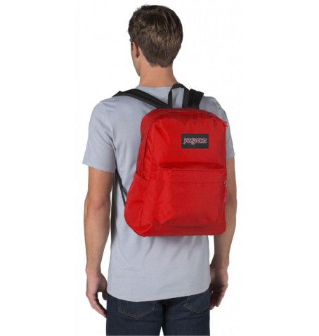 Jansport SUPERBREAK® PLUS LAPTOP BACKPACK - Rouge - JS0A4QUE$5XP