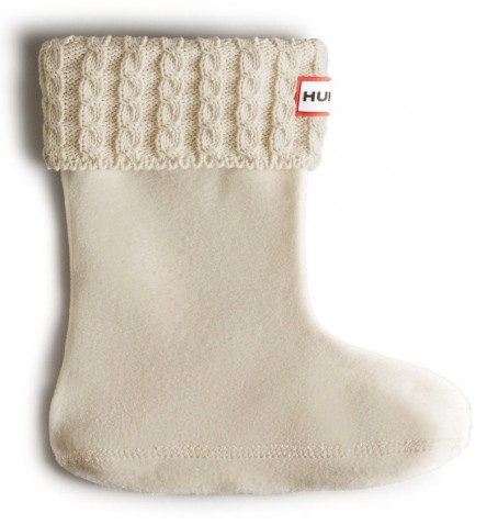 Hunter KIDS MINI CABLE SOCK KAS3307AAC-HWT - Blanc - KAS3307AAC$HWT