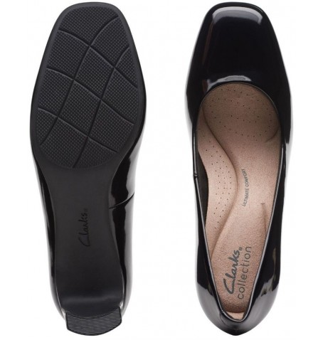 Clarks KYNDALL IRIS 26174304 - Vernis noir - KYNDALLIRIS$01C