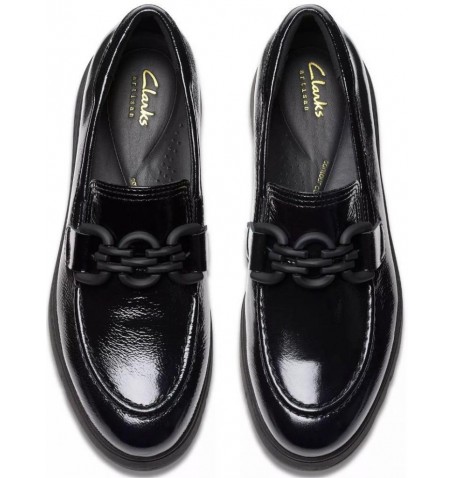 Clarks LORIINI IZZY 26179805 - Black varnish - LORIINIIZZY$01C