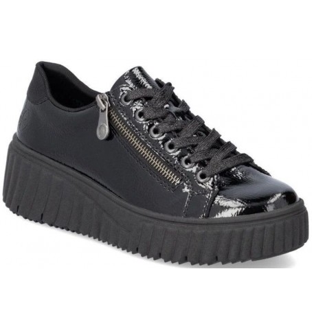 Rieker N2501-00 - Black varnish - N2501$00.01R