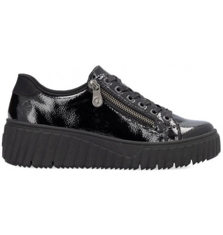 Rieker N2501-00 - Black varnish - N2501$00.01R