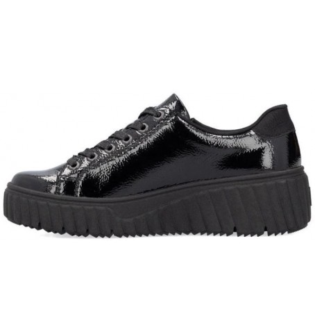 Rieker N2501-00 - Black varnish - N2501$00.01R