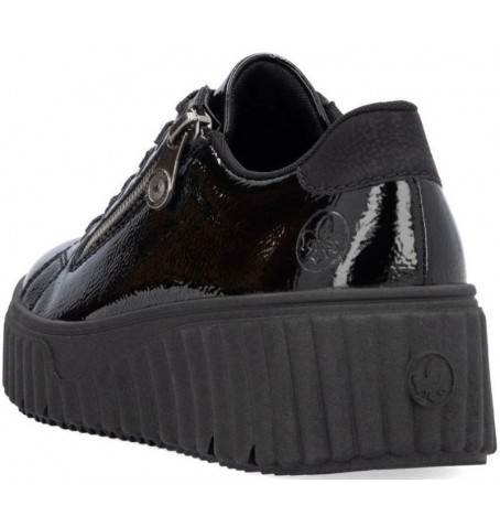 Rieker N2501-00 - Black varnish - N2501$00.01R