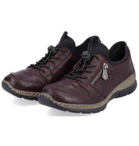 Rieker N32G0-35 - Burgundy - N32G0$35.06R