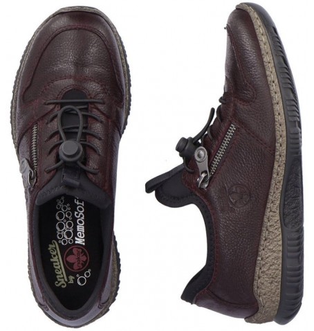 Rieker N32G0-35 - Burgundy - N32G0$35.06R