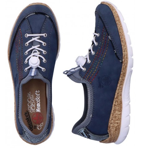 Rieker N42T0-14 - Bleu - N42T0$14.04R