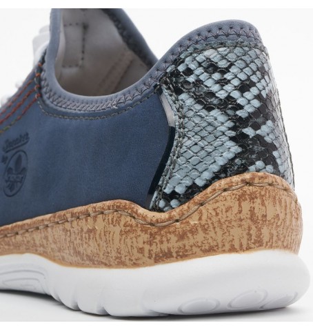 Rieker N42T0-14 - Bleu - N42T0$14.04R