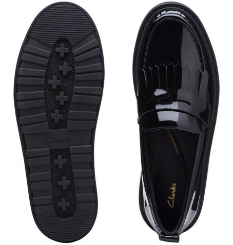 Clarks ORIANNAWLOAFER 26174875 - Vernis noir - ORIANNAWLOA$01