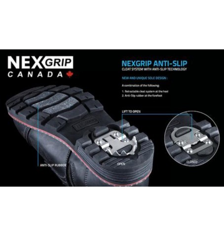 NEXGRIP ICE PEAK P0489 - Noir - P0489$BLK.02NG