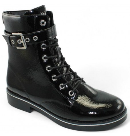 Valdini PAIGE - Black varnish - PAIGE$01VA