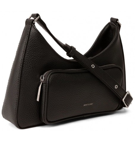 Matt & Nat PALM VEGAN CROSSBODY BAG - Noir - PALM$BLK