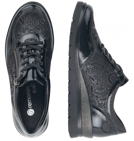Rieker - Remonte R0701-03 - Black varnish - R0701$03.01R