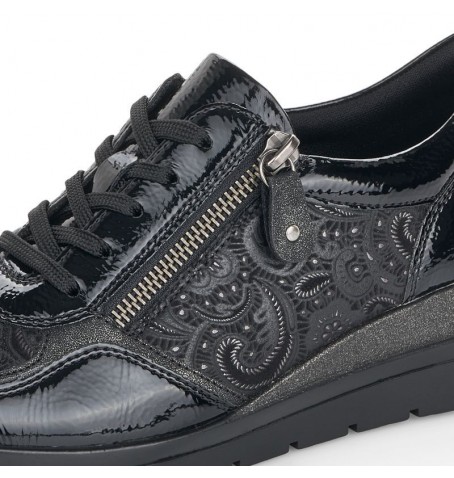 Rieker - Remonte R0701-03 - Black varnish - R0701$03.01R