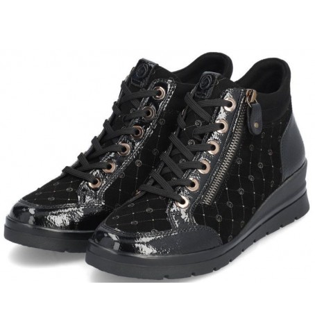 Rieker - Remonte R0773-04 - Vernis noir - R0773$04.01R