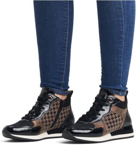 Rieker - Remonte R2577-01 - Black varnish - R2577$01.01R