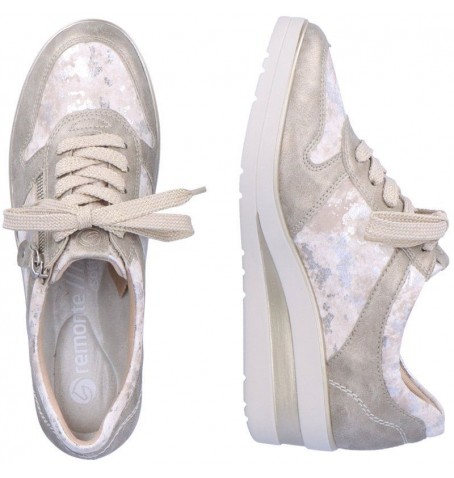 Rieker - Remonte R7213-61 - Metallic Gold - R7213$61.17R