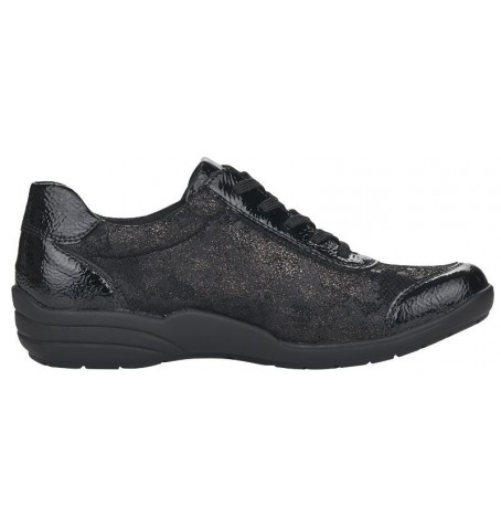 Rieker - Remonte R7637-03 - Black varnish - R7637$03.01R