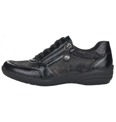 Rieker - Remonte R7637-03 - Black varnish - R7637$03.01R