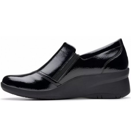 Clarks SUTTYN ZIP 26180144 - Vernis noir - SUTTYNZIP$01C