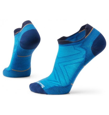 Smartwool RUN ZERO CUSHION LOW ANKLE SOCKS - Bleu - SW001651$J96