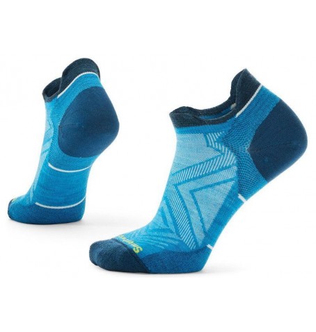 Smartwool RUN ZERO CUSHION LOW ANKLE SOCKS - Bleu - SW001668$E21