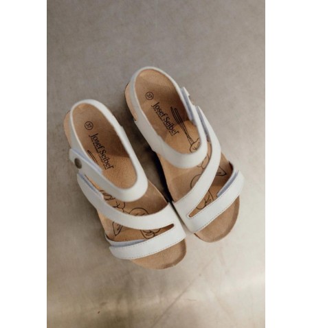 Josef seibel TONGA 25 78519 - Blanc - TONGA25$14JS