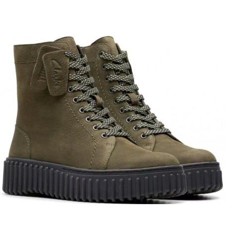 Clarks TORHILL RISE 26179123 - Vert/Kaki - TORHILLRISE$11C