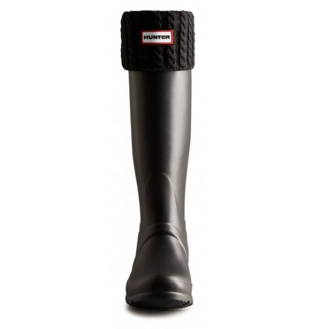 Hunter MINI CABLE SOCK TALL UAS3300RPY-BLK - Noir - UAS3300RPY$BLK