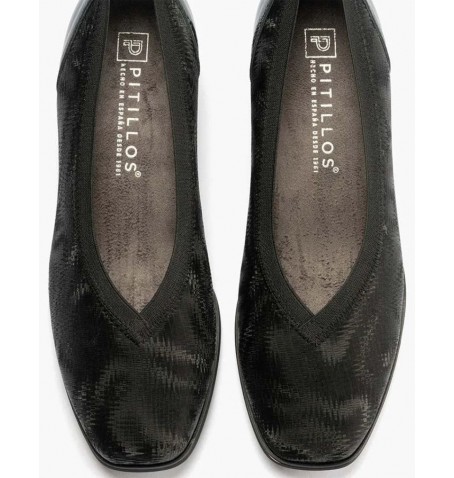 Pitillos 10112 - Vernis noir - 10112$01PT