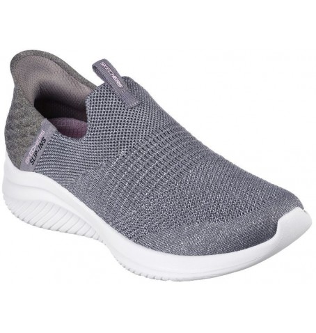 Skechers SMOOTH STEP SLIP IN 149709 - Argent gris - 149709$GRY.18SK