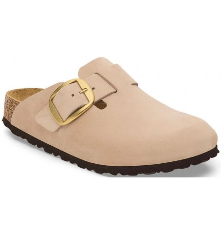 Birkenstock BOSTON BIG BUCKLE 1028052 - Beige - BOSTONBIG$13BIR