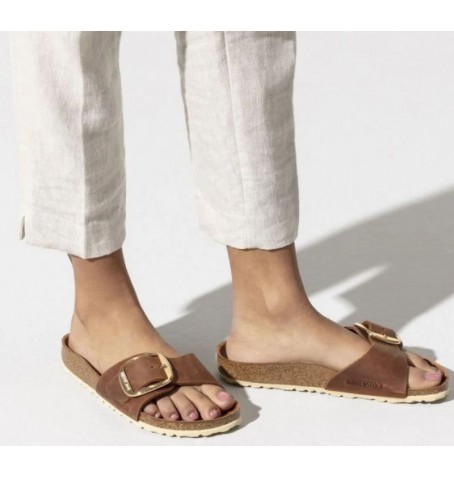 Birkenstock MADRID BIG BUCKLE 1006525 - Tan - MADRIDBIG$02BIR