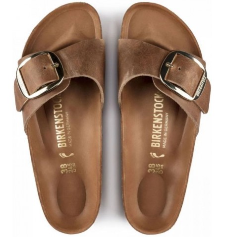 Birkenstock MADRID BIG BUCKLE 1006525 - Tan - MADRIDBIG$02BIR