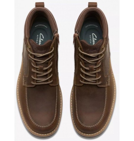 Clarks MORWELL ZIP 26179448 - Brun - MORWELLZIP$03C