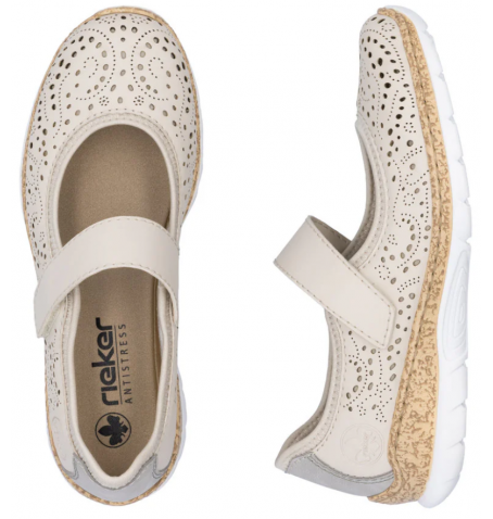 Rieker N4299-60 - Beige - N4299$60.13R