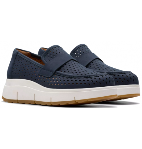 Clarks LORIINI EDGE 26181448 - Bleu - LORIINIEDGE$04C