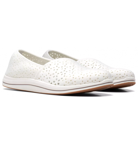 Clarks BREEZE EMILY 26171368 - Blanc - BREEZEEMILY$14C