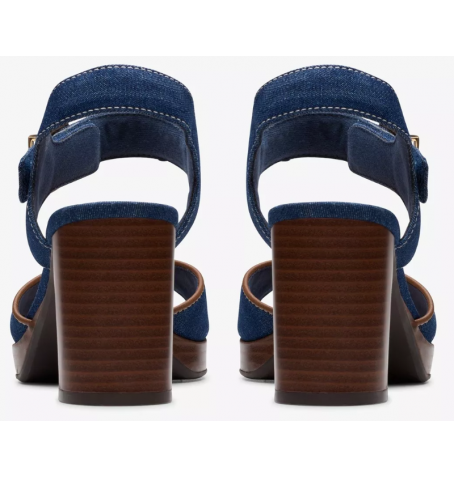 Clarks AMBYRLYN FAYE 26181952 - Bleu - AMBYRLYNFAYE$04