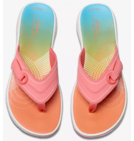 Clarks BREEZE REYNA 26182230 - Jaune - Orange - BREEZEREYN$19C