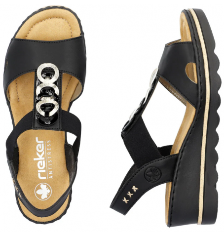 Rieker 67498-00 - Black - 67498$00.02R