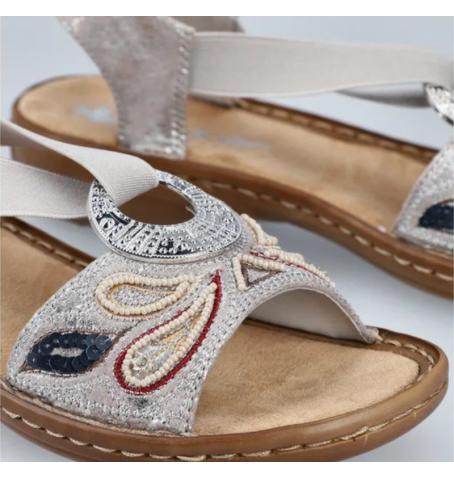 Rieker 608B4-90 - Silver Grey - 608B4$90.18R