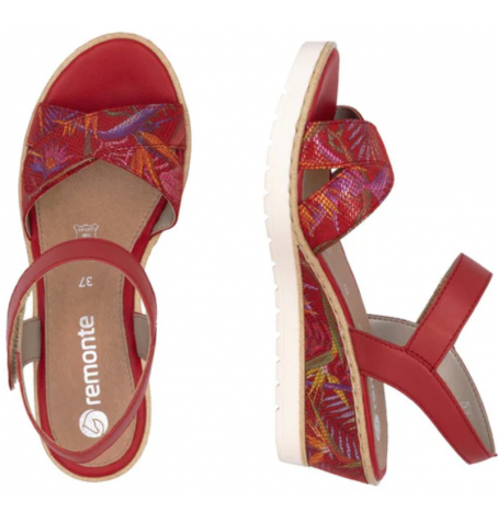 Rieker - Remonte R6252-33 - Rouge - R6252$33.09R