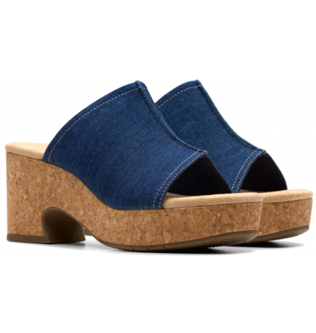 Clarks NERISA VINE 26181935 - Bleu - NERISAVINE$04C