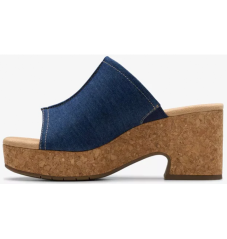 Clarks NERISA VINE 26181935 - Bleu - NERISAVINE$04C