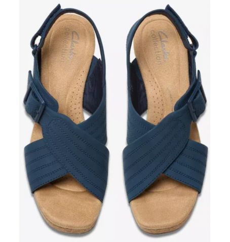 Clarks NERISA WEST 26181793 - Bleu - NERISAWEST$04C