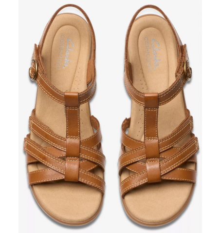 Clarks EMILY2 ROSE 26181673 - Tan - EMILY2ROSE$08C