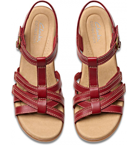 Clarks EMILY2 ROSE 26181672 - Rouge - EMILY2ROSE$09C